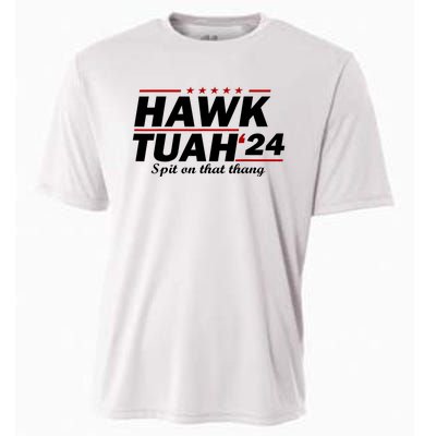 Hawk Tush Spit On That Thing Parody Presidential Candidate Gift Cooling Performance Crew T-Shirt