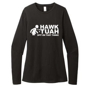 Hawk Tush Spit On That Thang Viral Election Parody Womens CVC Long Sleeve Shirt