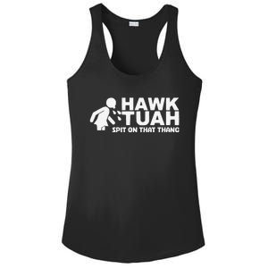 Hawk Tush Spit On That Thang Viral Election Parody Ladies PosiCharge Competitor Racerback Tank