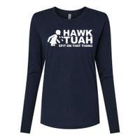 Hawk Tush Spit On That Thang Viral Election Parody Womens Cotton Relaxed Long Sleeve T-Shirt