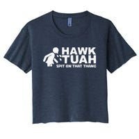 Hawk Tush Spit On That Thang Viral Election Parody Women's Crop Top Tee