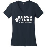 Hawk Tush Spit On That Thang Viral Election Parody Women's V-Neck T-Shirt