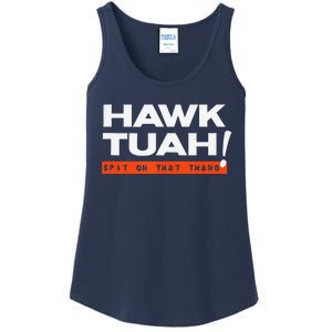 Hawk Tuah Spit On That That Thang Adult Humor Iykyk Ladies Essential Tank