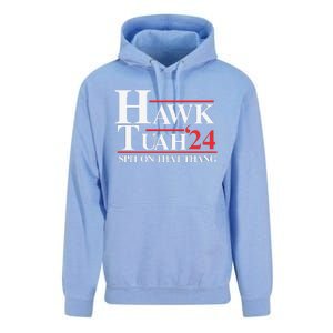 Hawk Tush Spit On That Thang Viral Election Parody Unisex Surf Hoodie