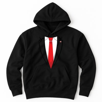 Halloween Trump Suit Us President Easy Costume Hoodie