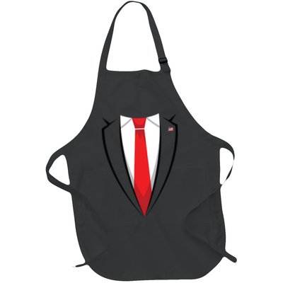 Halloween Trump Suit Us President Easy Costume Apron