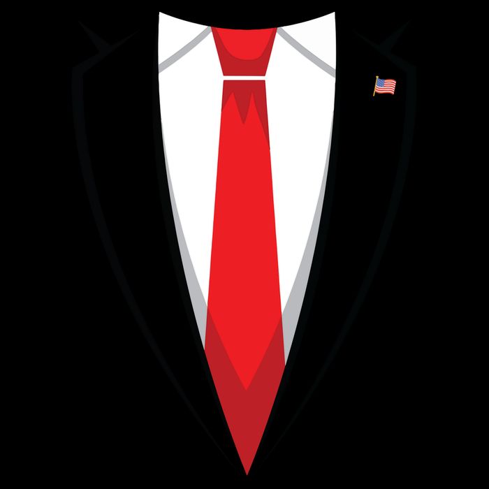Halloween Trump Suit Us President Easy Costume Backpack