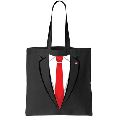 Halloween Trump Suit Us President Easy Costume Bag
