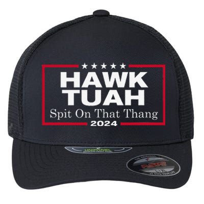 Hawk Tush Spit On That Thang Presidential Candidate Parody Flexfit Unipanel Trucker Cap