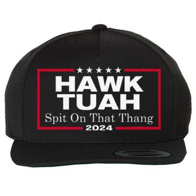 Hawk Tush Spit On That Thang Presidential Candidate Parody Wool Snapback Cap