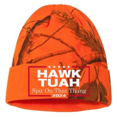 Hawk Tush Spit On That Thang Presidential Candidate Parody Kati Licensed 12" Camo Beanie