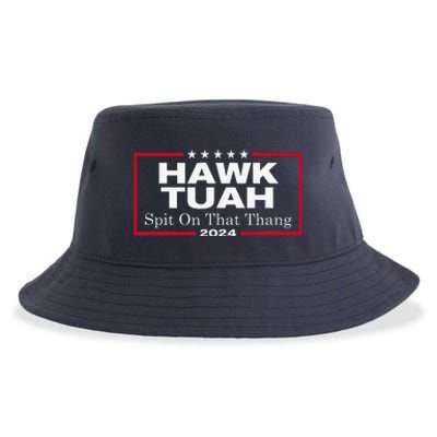 Hawk Tush Spit On That Thang Presidential Candidate Parody Sustainable Bucket Hat