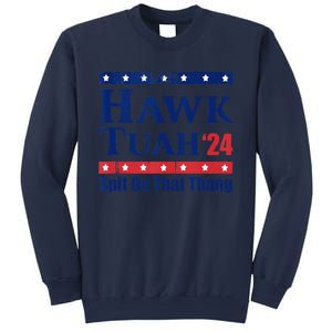 Hawk Tush Spit On That Thing Funny Viral Saying Sweatshirt