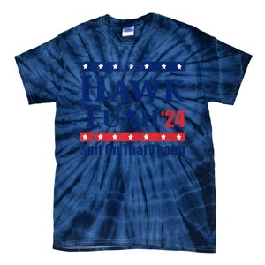 Hawk Tush Spit On That Thing Funny Viral Saying Tie-Dye T-Shirt