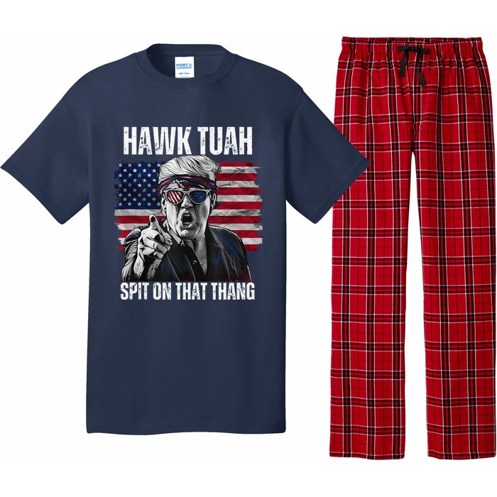 Hawk Tush Spit On That Thing Funny Pajama Set