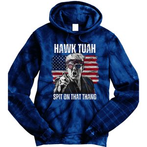 Hawk Tush Spit On That Thing Funny Tie Dye Hoodie