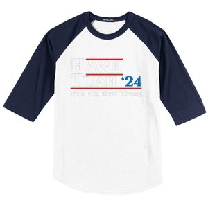 Hawk Tush Spit On That Thing Presidential Candidate Parody Baseball Sleeve Shirt