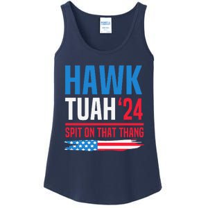 Hawk Tush Spit On That Thing Presidential Candidate Parody Ladies Essential Tank