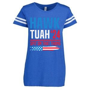 Hawk Tush Spit On That Thing Presidential Candidate Parody Enza Ladies Jersey Football T-Shirt