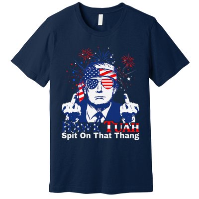 Hawk Tush Spit On That Thing Presidential Candidate Parody Premium T-Shirt