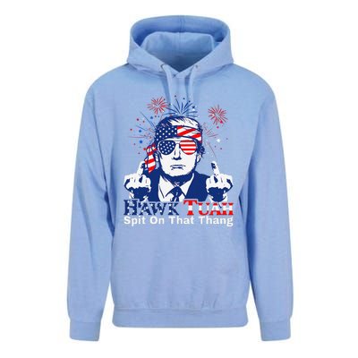 Hawk Tush Spit On That Thing Presidential Candidate Parody Unisex Surf Hoodie