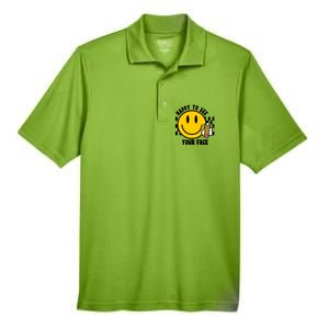 Happy To See Your Face School Men's Origin Performance Pique Polo