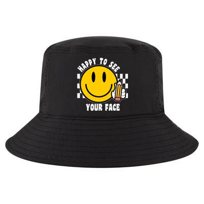 Happy To See Your Face School Cool Comfort Performance Bucket Hat