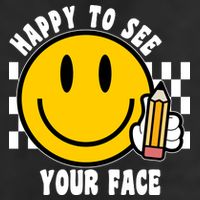 Happy To See Your Face School Cool Comfort Performance Bucket Hat