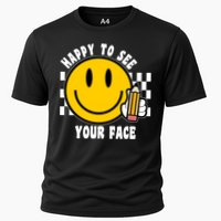 Happy To See Your Face School Cooling Performance Crew T-Shirt