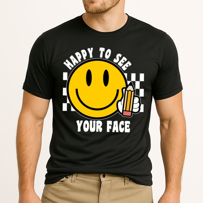 Happy To See Your Face School Cooling Performance Crew T-Shirt