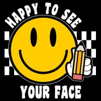 Happy To See Your Face School Cooling Performance Crew T-Shirt