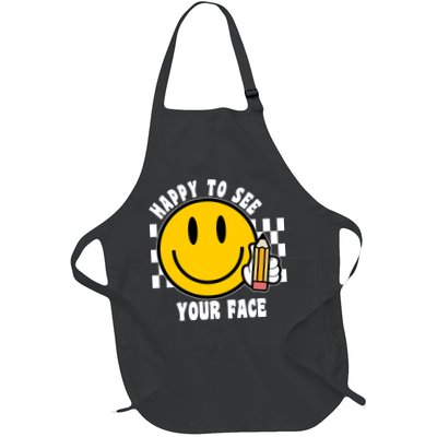 Happy To See Your Face School Apron