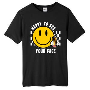 Happy To See Your Face School Tall Fusion ChromaSoft Performance T-Shirt