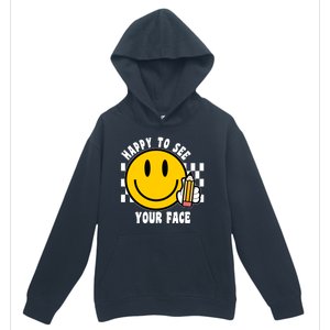 Happy To See Your Face School Urban Pullover Hoodie