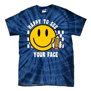 Happy To See Your Face School Tie-Dye T-Shirt