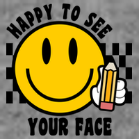Happy To See Your Face School Long Sleeve Shirt