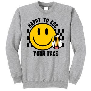 Happy To See Your Face School Sweatshirt