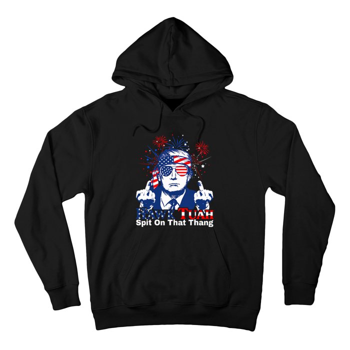 Hawk Tush Spit On That Thing Presidential Candidate Parody Hoodie