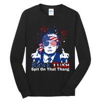 Hawk Tush Spit On That Thing Presidential Candidate Parody Tall Long Sleeve T-Shirt