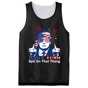 Hawk Tush Spit On That Thing Presidential Candidate Parody Mesh Reversible Basketball Jersey Tank