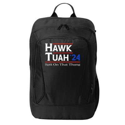 Hawk Tush Spit On That Thang Viral Election Parody City Backpack