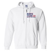 Hawk Tush Spit On That Thang Viral Election Parody Full Zip Hoodie