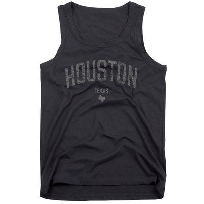 Houston Texas Souvenir Vintage Distressed Texas Houston Tank Top