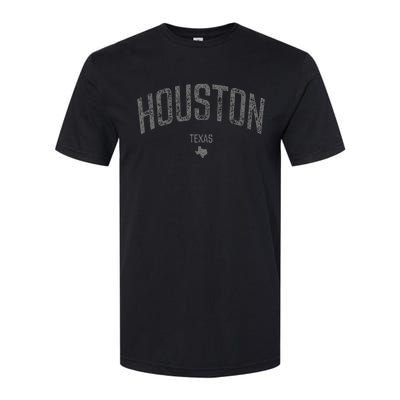 Houston Texas Souvenir Vintage Distressed Texas Houston Softstyle CVC T-Shirt