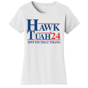 Hawk Tush Spit On That Thang Viral Election President 2024 Women's T-Shirt