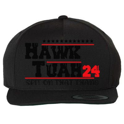 Hawk Tush Spit On That Thing Presidential Candidate Parody Wool Snapback Cap