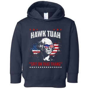 Hawk Tush Spit On That Thing Presidential Candidate Parody Toddler Hoodie