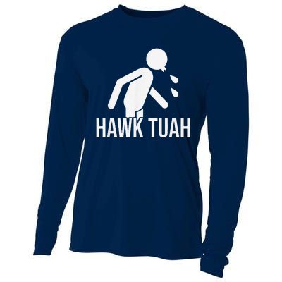 Hawk Tush Spit On That Thing Presidential Candidate Parody Cooling Performance Long Sleeve Crew