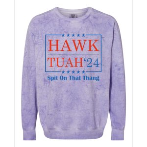 Hawk Tush Spit On That Thang Colorblast Crewneck Sweatshirt