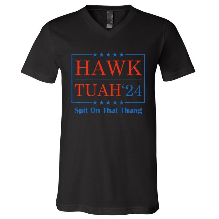 Hawk Tush Spit On That Thang V-Neck T-Shirt